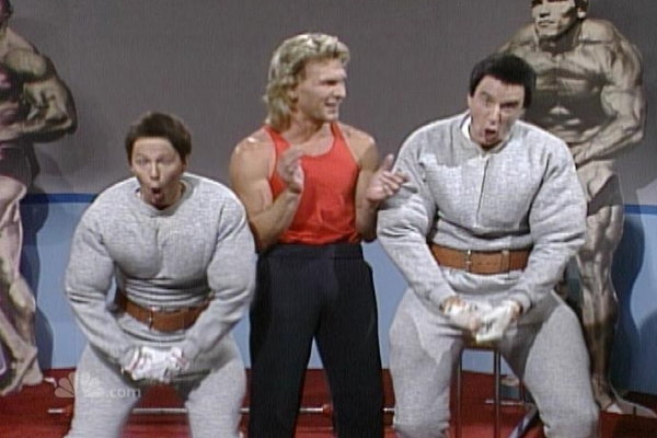 Saturday Night Live Pumping Up with Hans and Franz Clip Saturday Night Live Pumping Up with Hans and Franz Clip