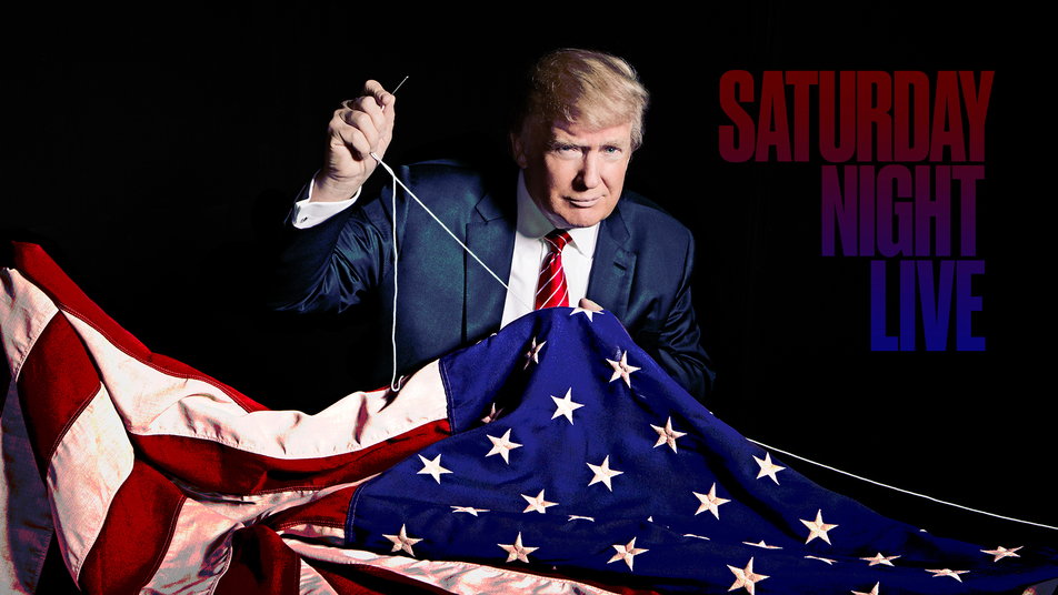 Image result for trump sewing flag snl